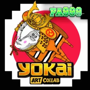 Yokai স্লট গেমের একটি দৃশ্য যেখানে জাপানি থিমের শিল্পকর্ম দেখা যাচ্ছে